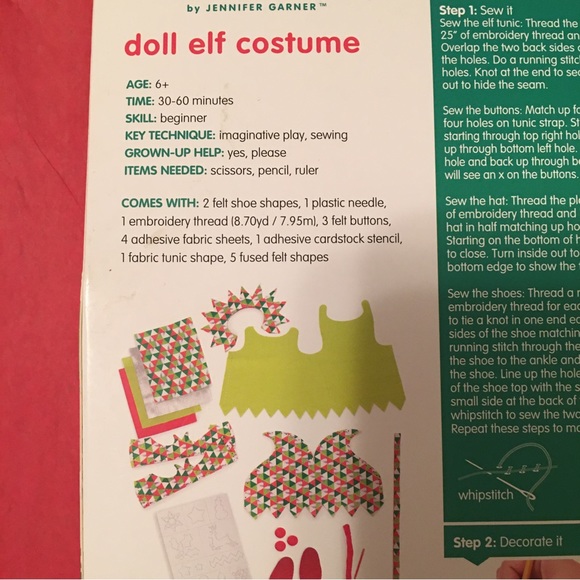 NIB* Make Your Own Elf Outfit - Picture 5 of 7